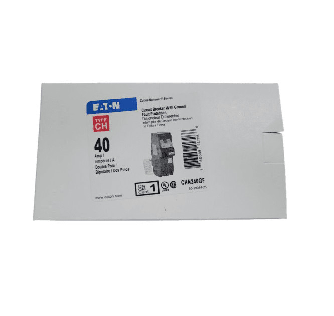 Eaton Cutler Hammer 2-Pole 40 Amp CHN240GF GFI Breaker