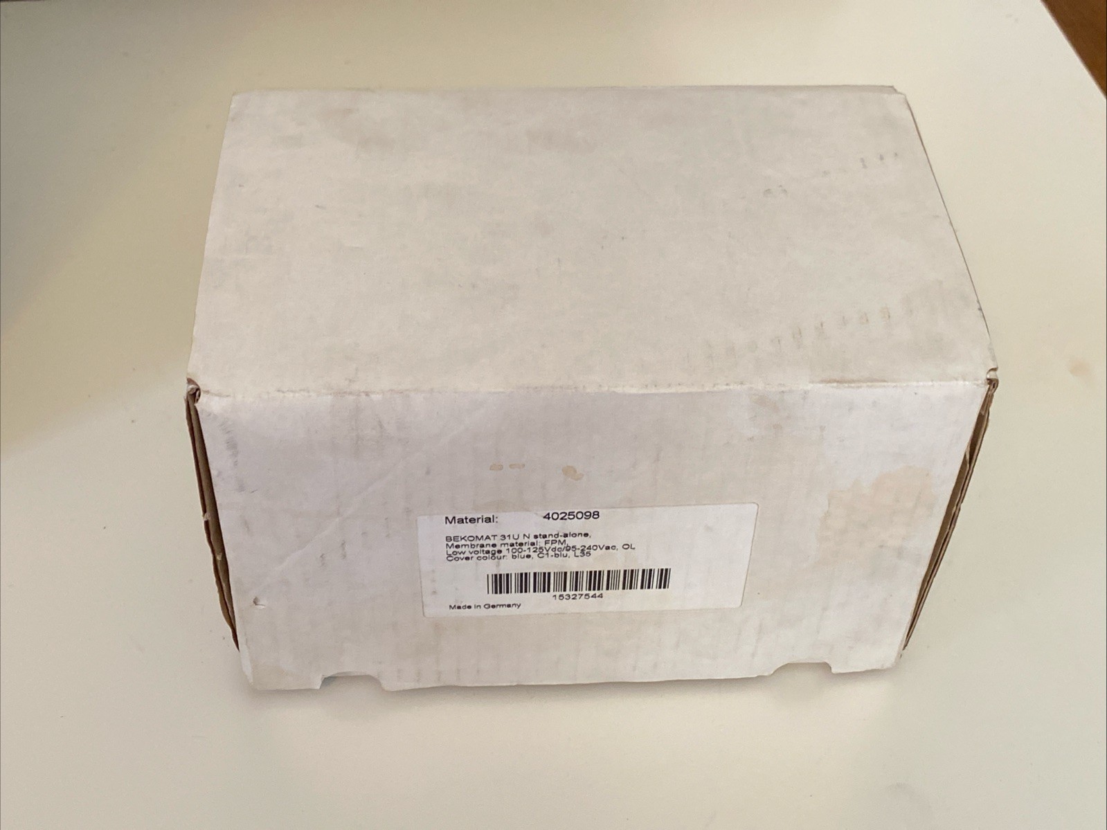 BEKOMAT ELECTRONICALLY LEVEL-CONTROLLED CONDENSATE DRAIN 31U Stand-Alone, NIB.