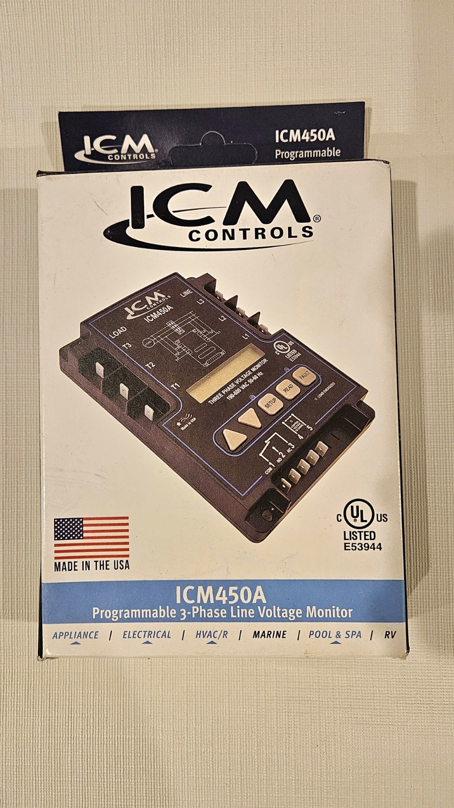 ICM Controls ICM450A 3-Phase Line Voltage Monitor
