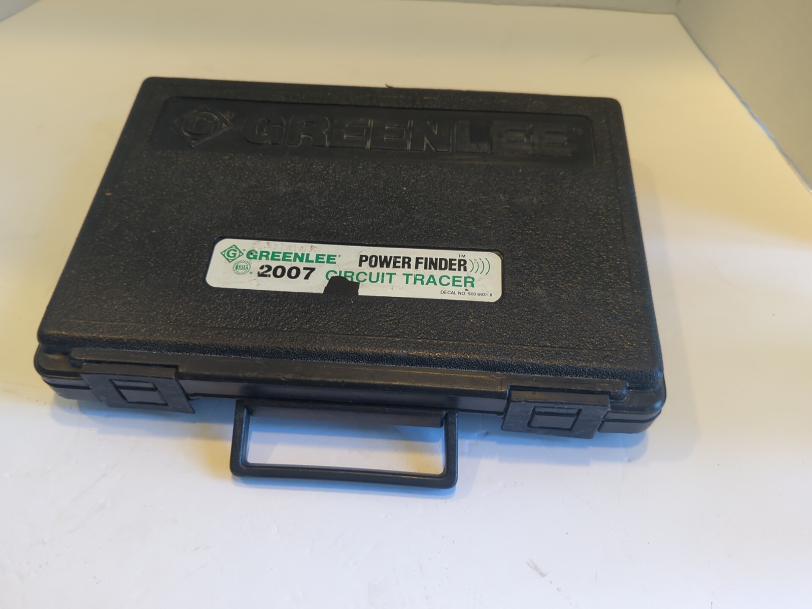 GREENLEE 2007 POWER FINDER Circuit Tracer “Good Condition, Normal Wear”