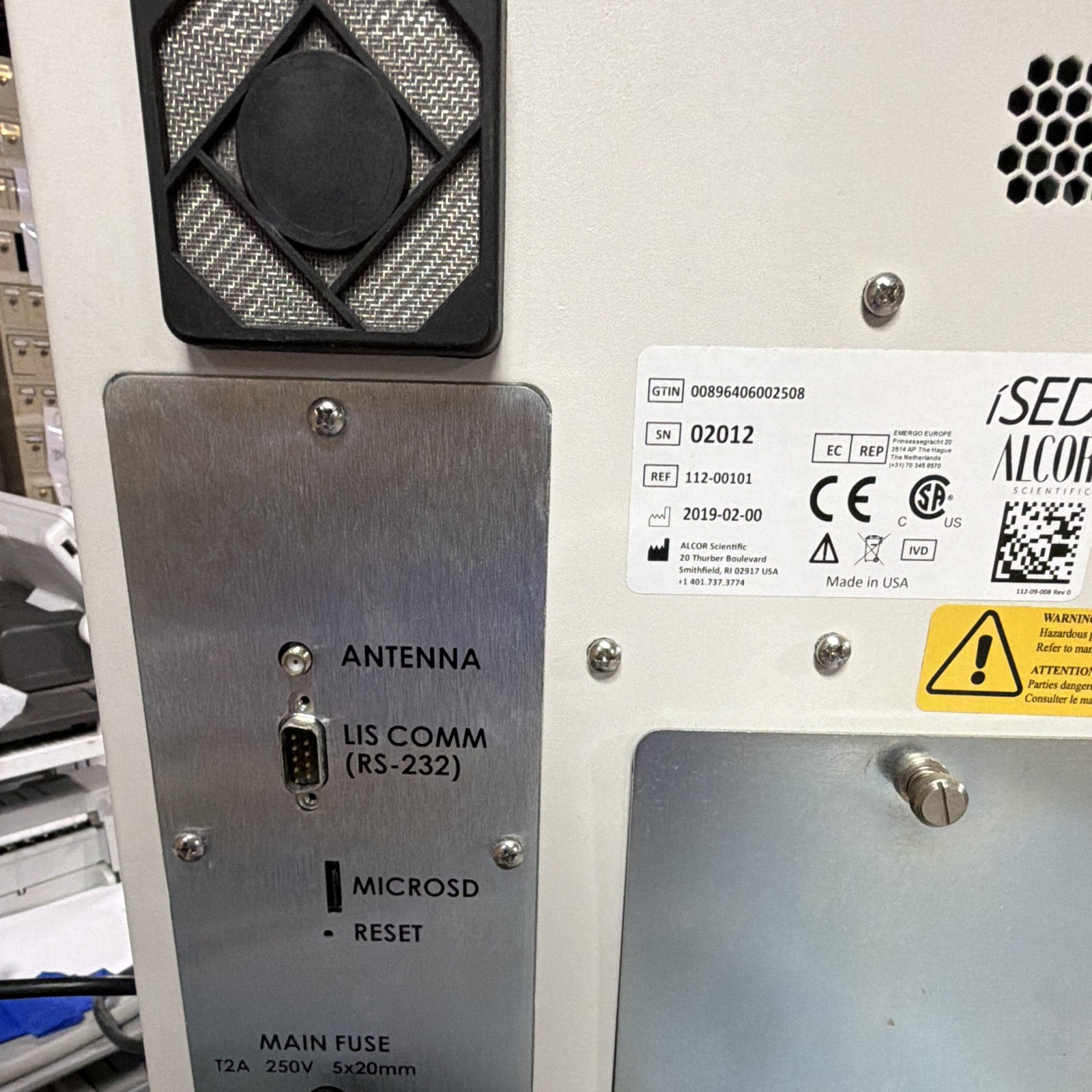 Alcor Scientific 112-00101 iSED Automated ESR Analyzer