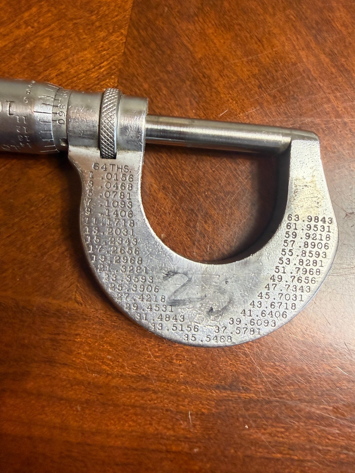 Starrett 2″-3″ Outside Micrometer Machinist Precision Tool USA