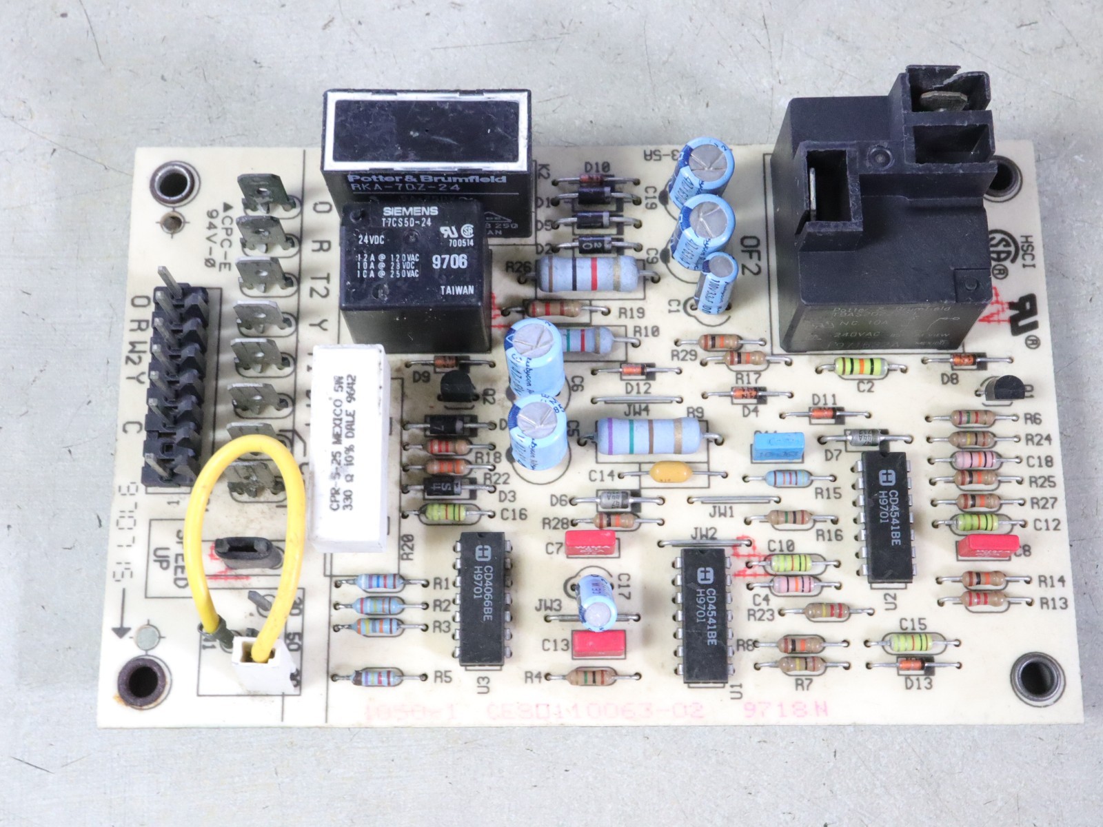 Carrier Bryant CESO110063-02 Defrost Control Circuit Board CES0110063-02 1050-1