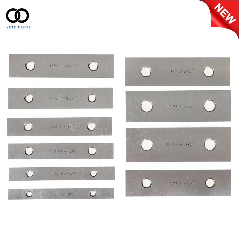 10 Pair 1/8 × 5″ Precision Parallel Set Packing In Case New