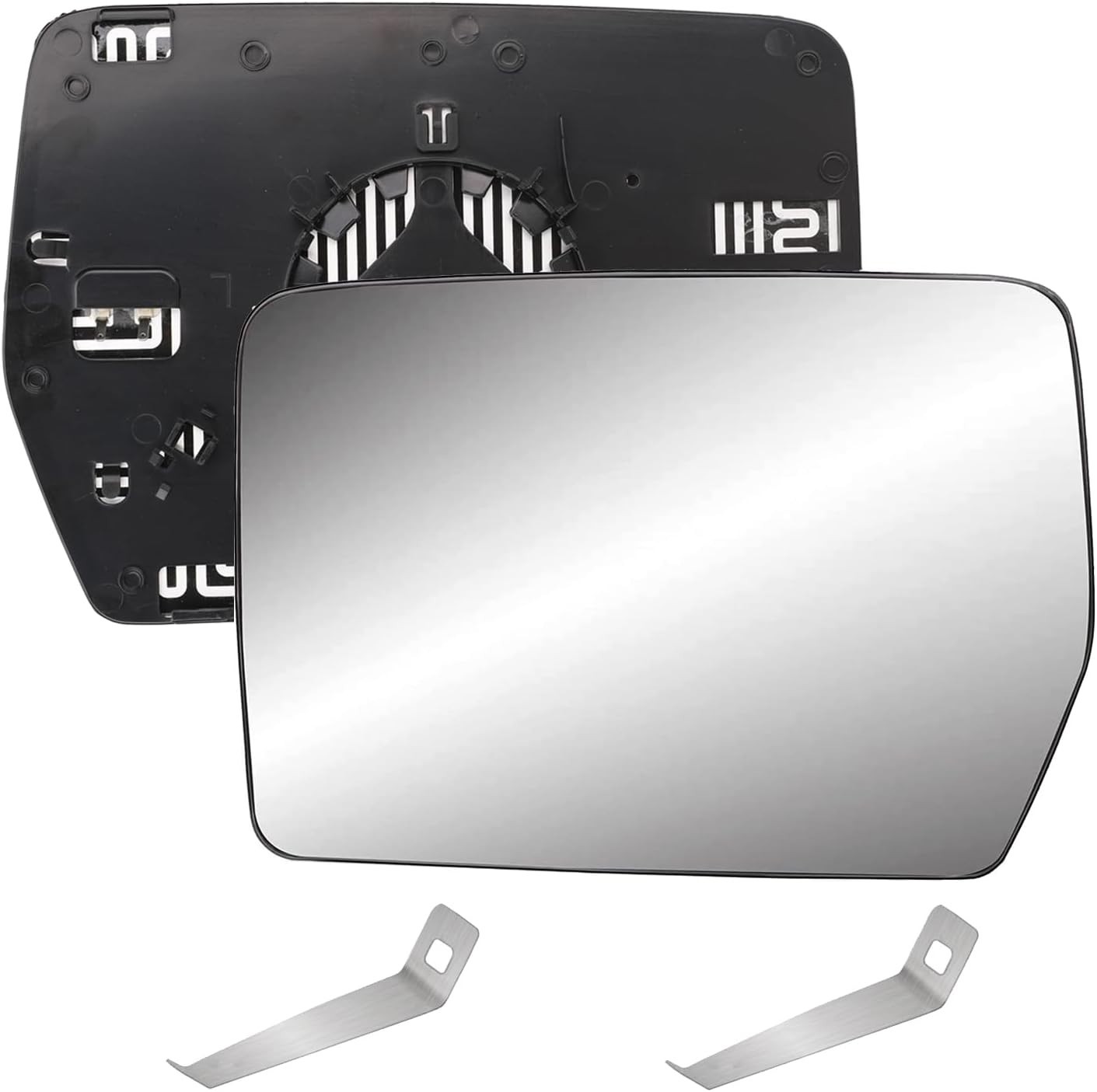 Driver Left Side Heated Mirror Glass Compatible with 2004-2014 Ford F150 – Exte