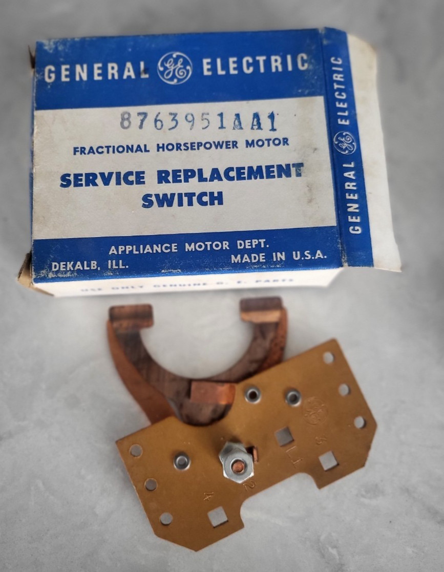 Quantity of 5 – Vintage GE Service Replacement Switches – See details