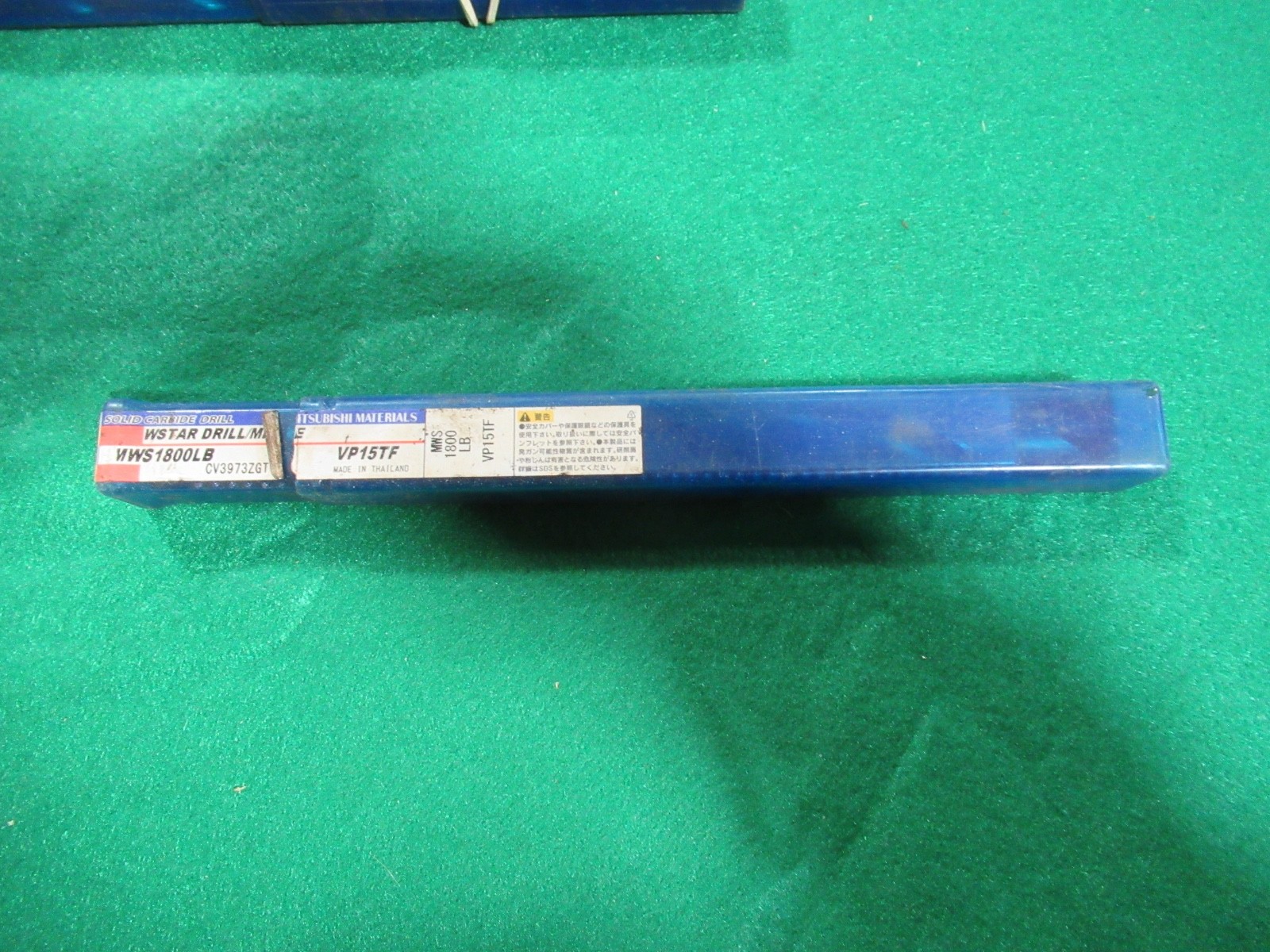 Mitsubishi Carbide Drill MWS1800LB VP15TF New in Case