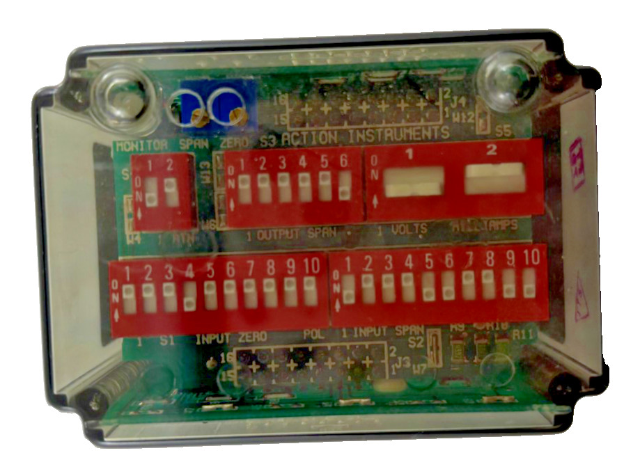 Action Pak 4380-0000 Signal Relay Wide Range Input Output DC 120VAC