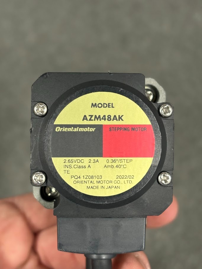 Oriental AZM48AK 1.65 in. (42 mm) Stepper Motor w/ Mechanical Absolute Encoder