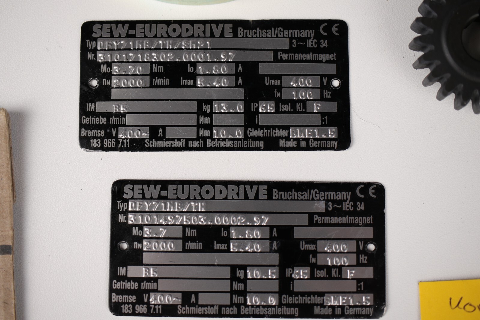 SEW-EURODRIVE 194 358 8 (400V) (BRAKE) – 6 months warranty