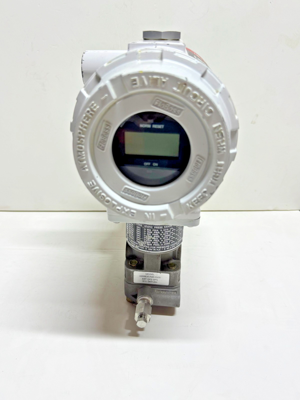Fisher FloBoss 103 Flow Computer RTU DP Transmitter
