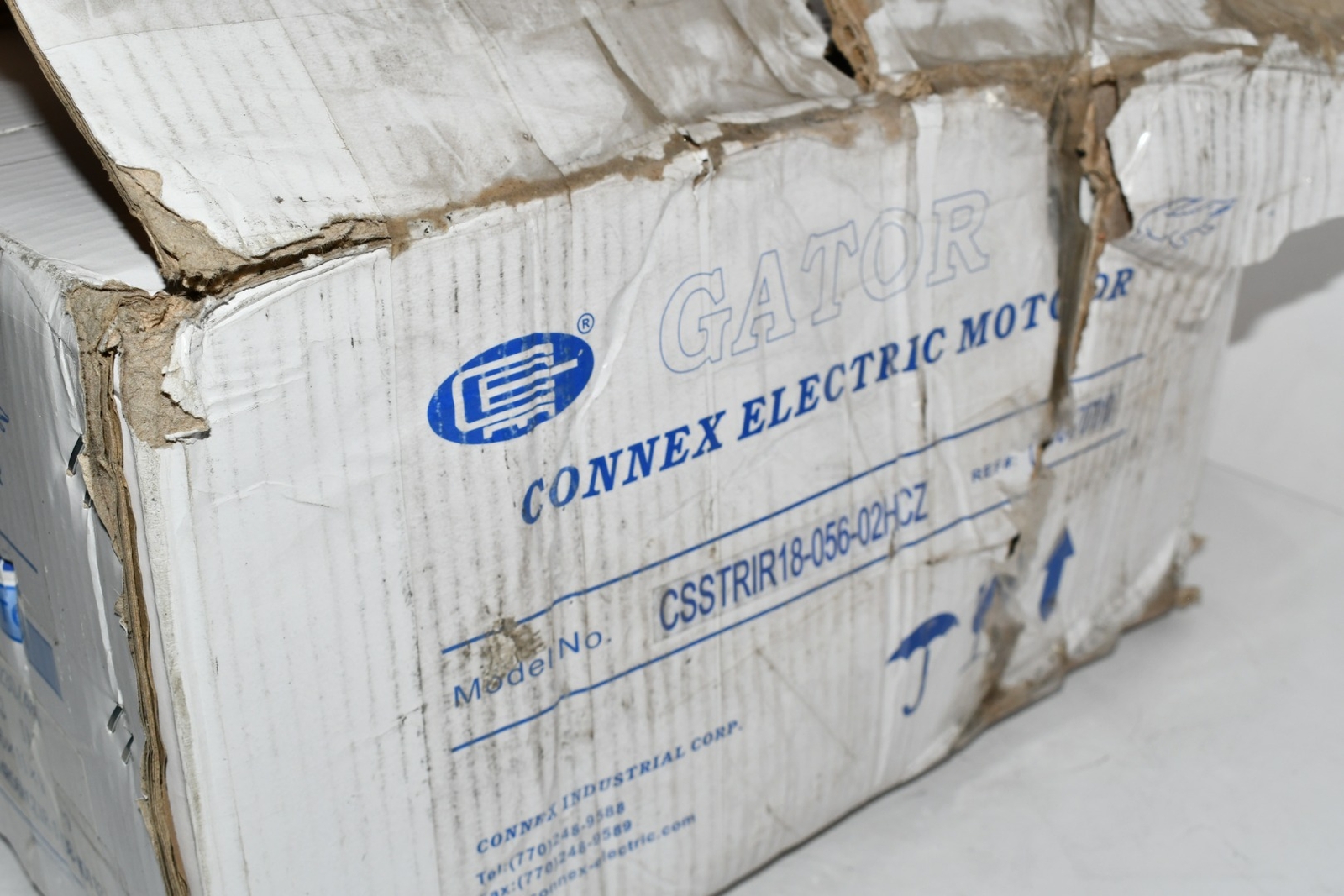 NEW Connex Gator CSSTRIR18-056-02HCZ 2 HP Stainless Steel AC Motor, 400 480 V