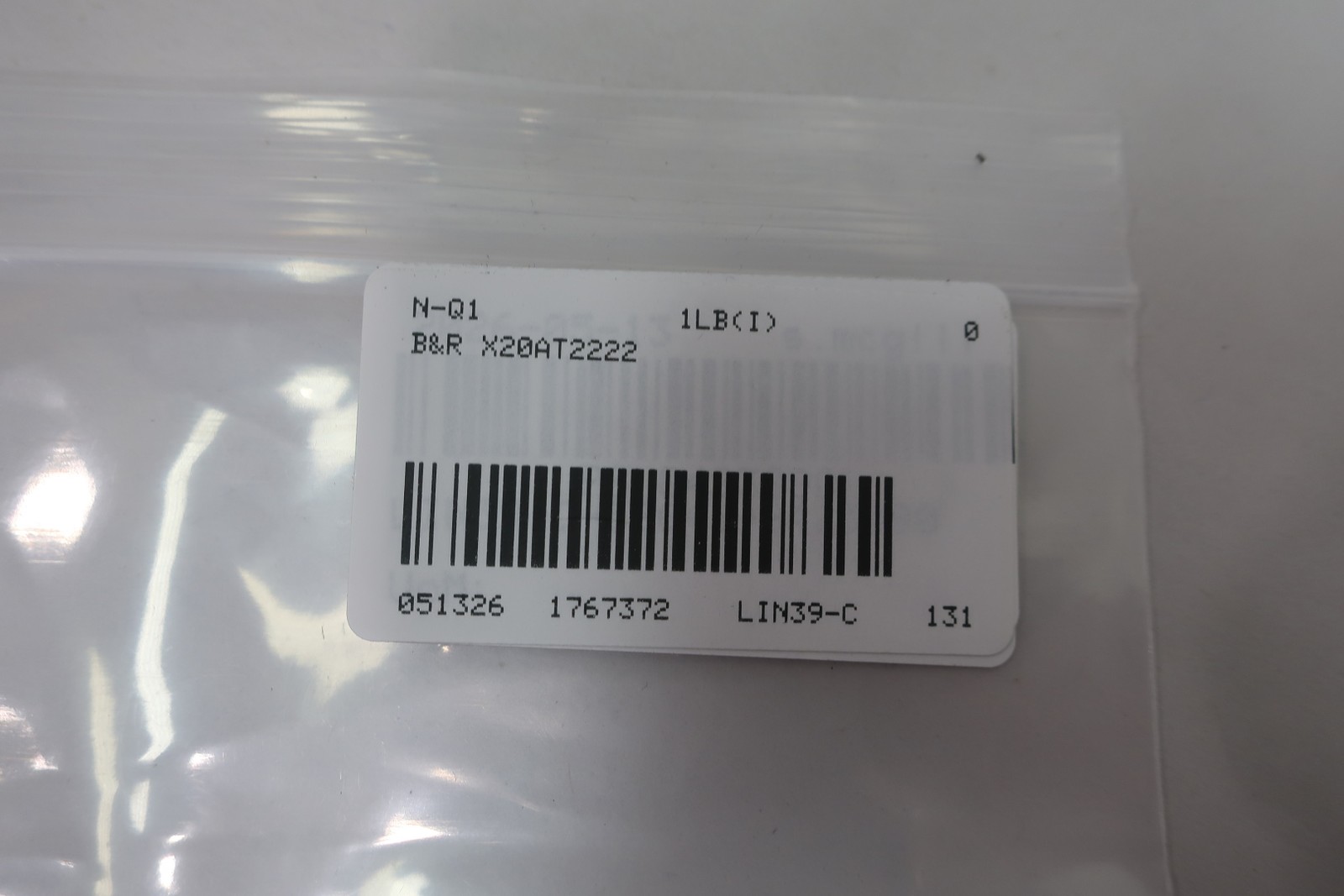 B&r X20 AT 2222 Temperature Input Module 24v-dc