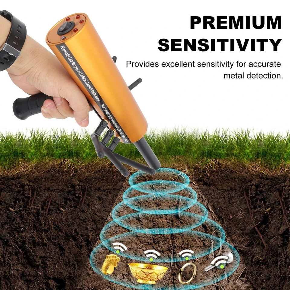 AKS Remote Underground Metal Search Instrument for Copper, Silver and Gold