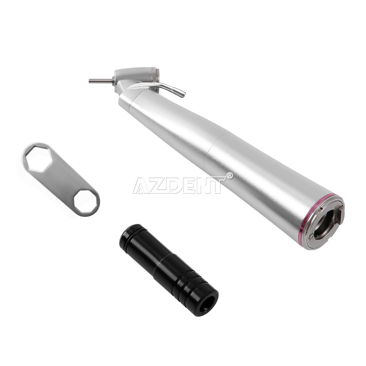 Dental 1:4.2 Increasing LED 45° Contra Angle External Spray Surgical Handpiece