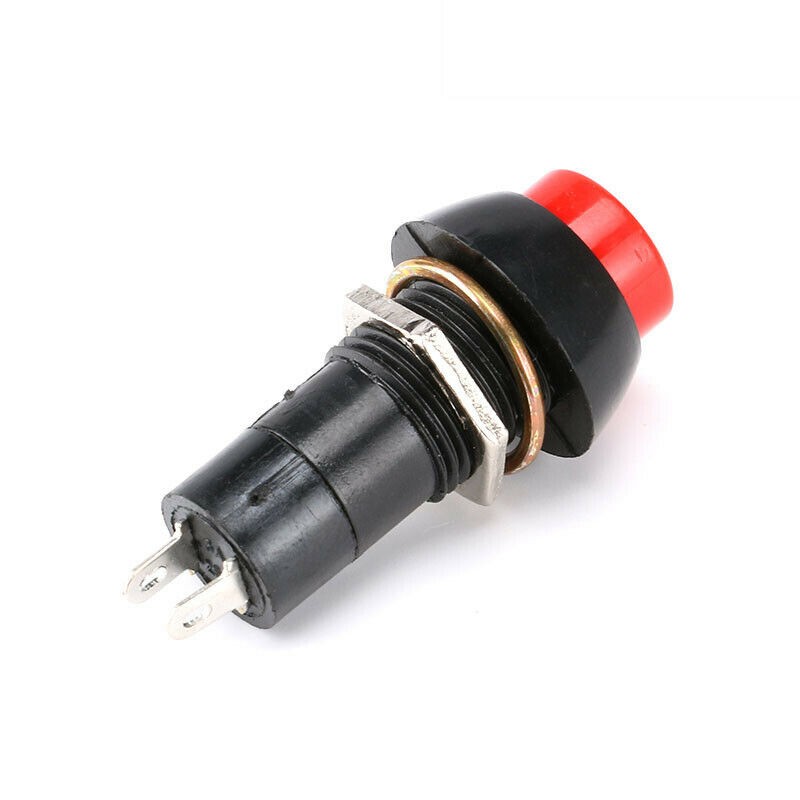 Momentary Push Button Reset Switch Round DC 5A 12V – AC 1.5A 125V – 3A 250V N/O