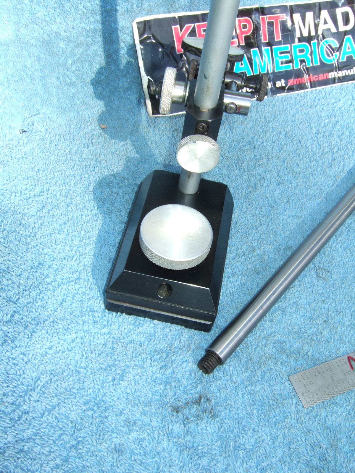 HERMANN SCHMID USED SURFACE GAGE MG-1 CLEAN INSPECTION TOOL GRINDER W/599-7033-3