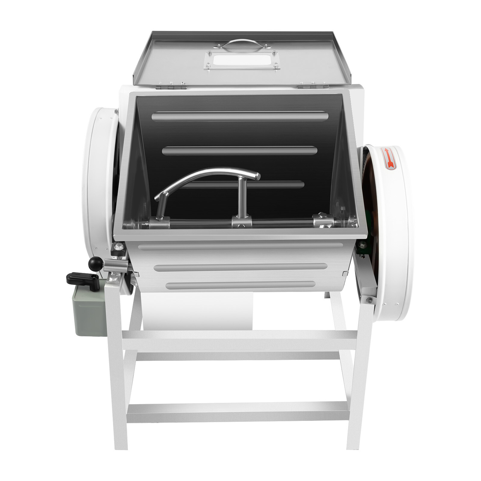 110V 15kg Commercial Dough Mixer Machine, 30QT Electric Flour Kneading Machine