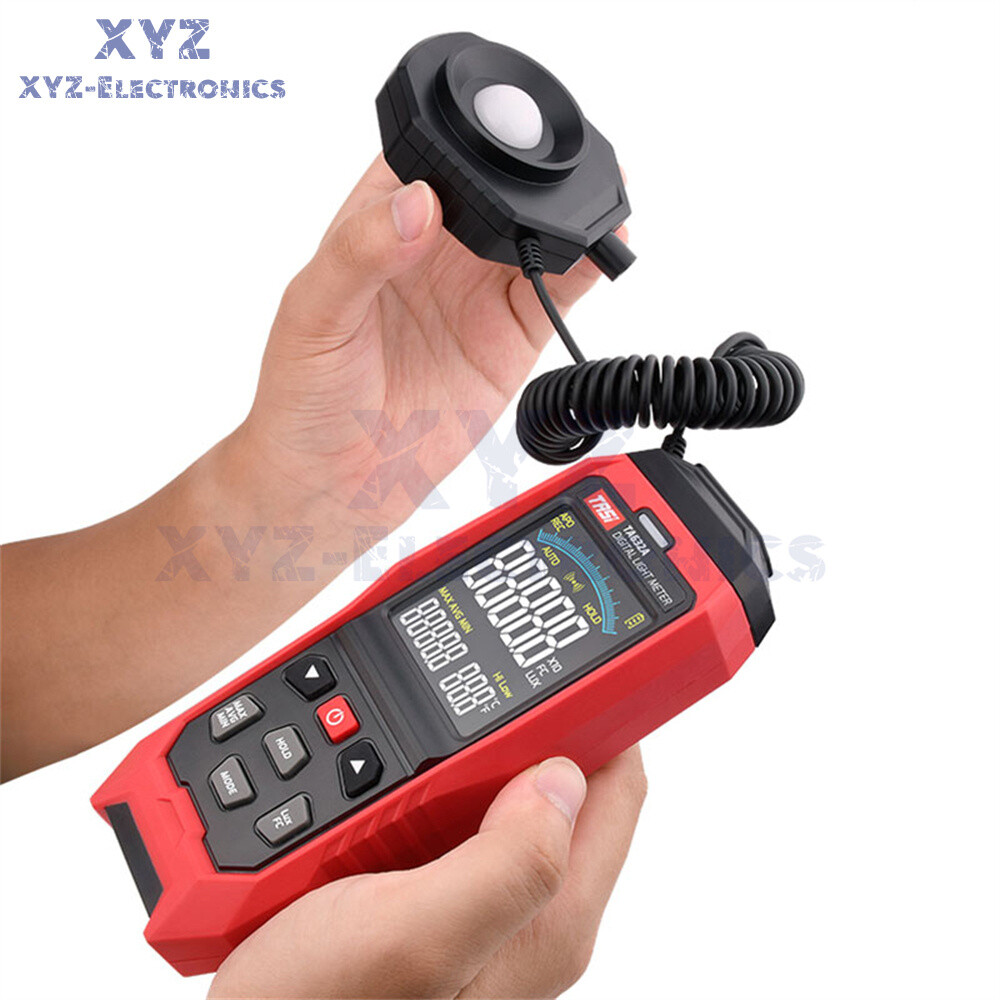 TASI TA632A/TA632B Digital Light Meter Luxmeter Illuminometer Lux/Fc Photometer