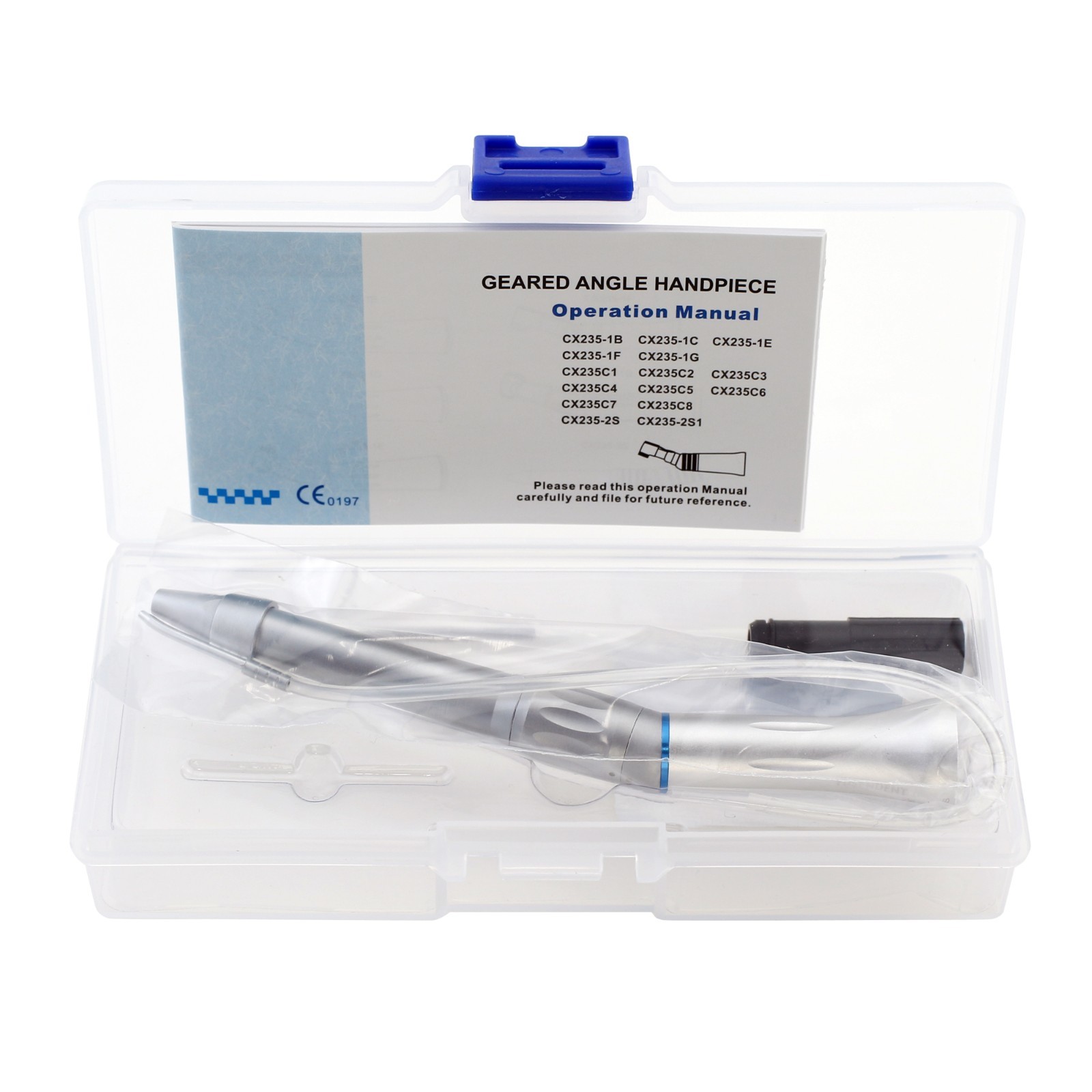 COXO Dental Surgical Straight Handpiece 1:1 Nose Cone 20 Degree Angle External