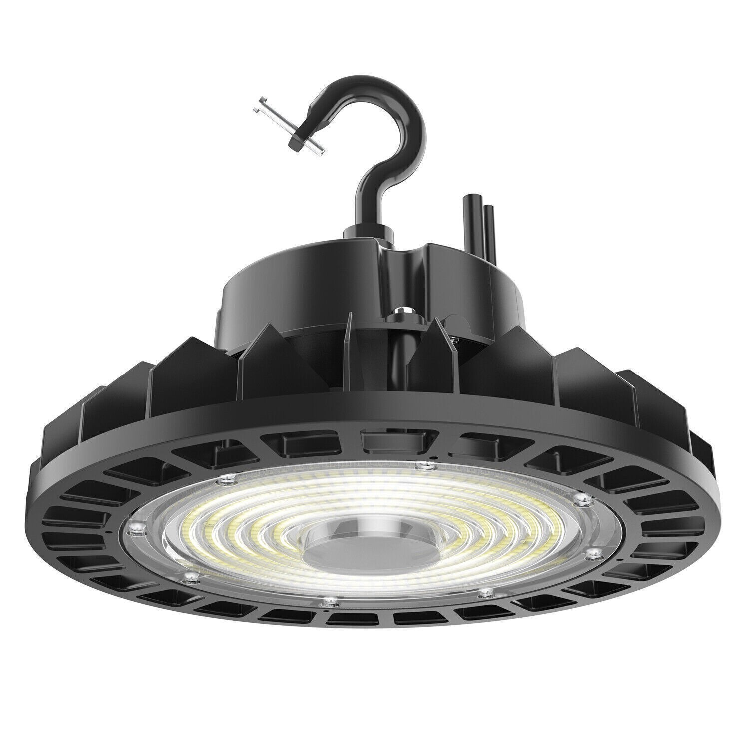 8 Pack 150W Led UFO High Bay Light 5000K Industrial Warehouse Garage Shop Lights