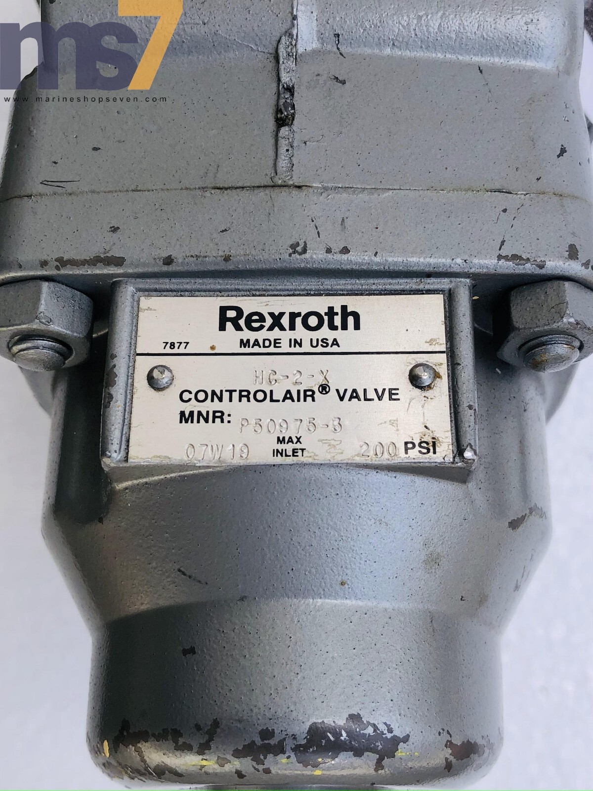 REXROTH HC-2-X CONTROL AIR VALVE 200 PSI LEVER OPERATED VALVE P50975-2 -NEW #1