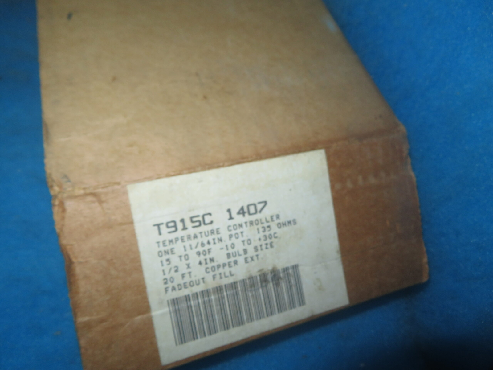 NIB Honeywell T915C-1407 20-90°F Temperature Controller + 1 Year Warranty