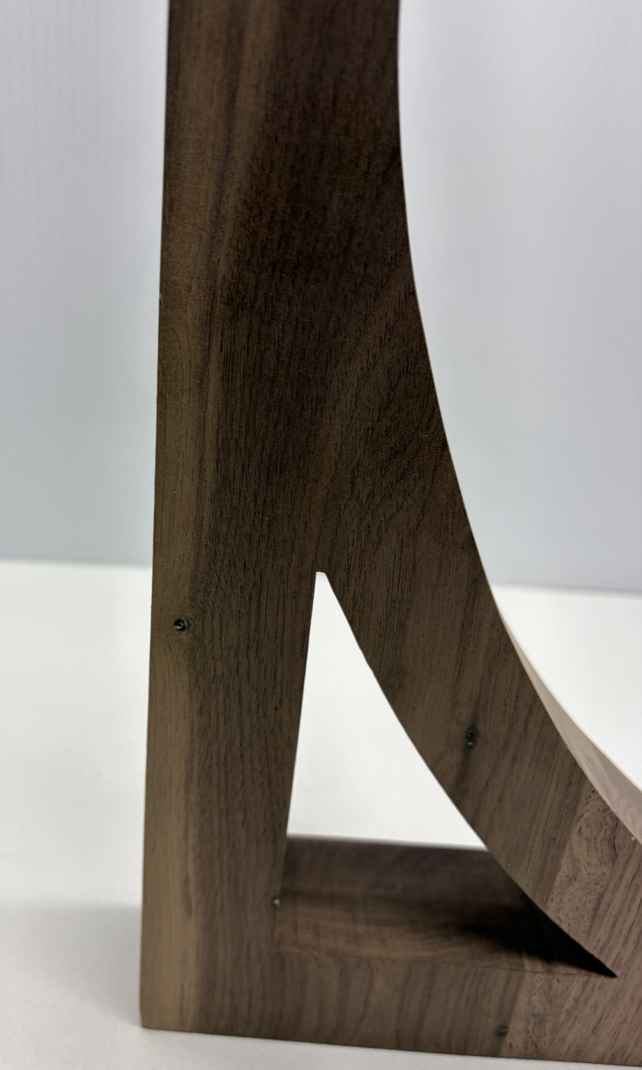 Ekena Millwork 1-3/4 in. x 12 in. x 8-1/2 in. Walnut Large Thorton Wood Bracket