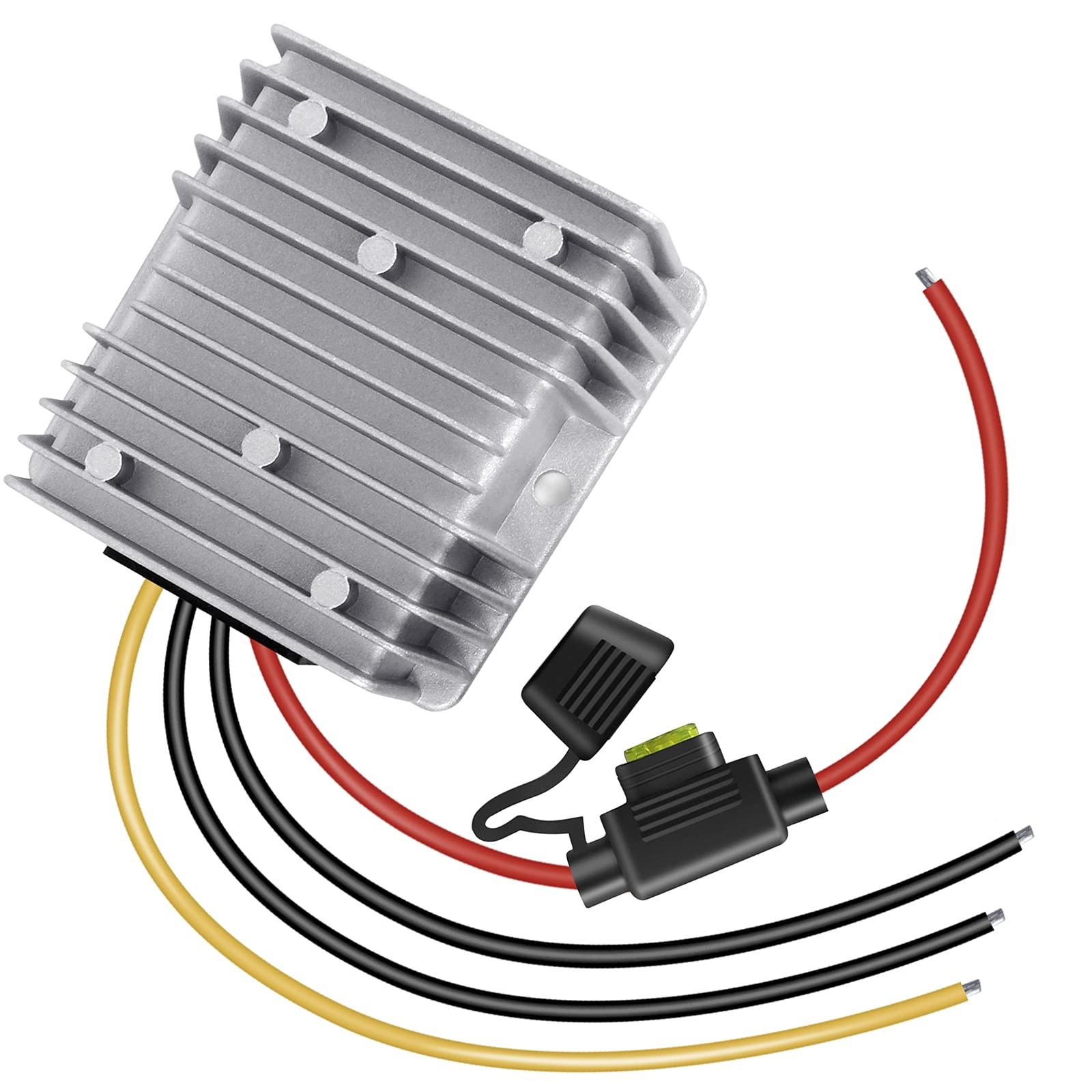dkplnt 20A 240W 12v Golf Cart 48V 36V to 12V Converter Voltage Regulator gray