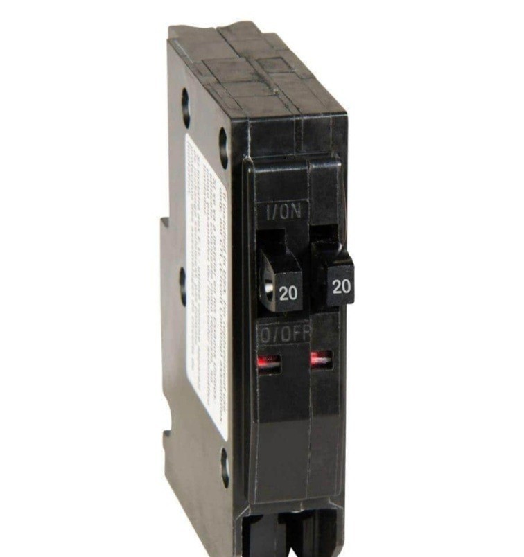 Sealed Square D QO2020 QO2020C Twin/Tandem 20 amp 2 Single Poles Breaker New