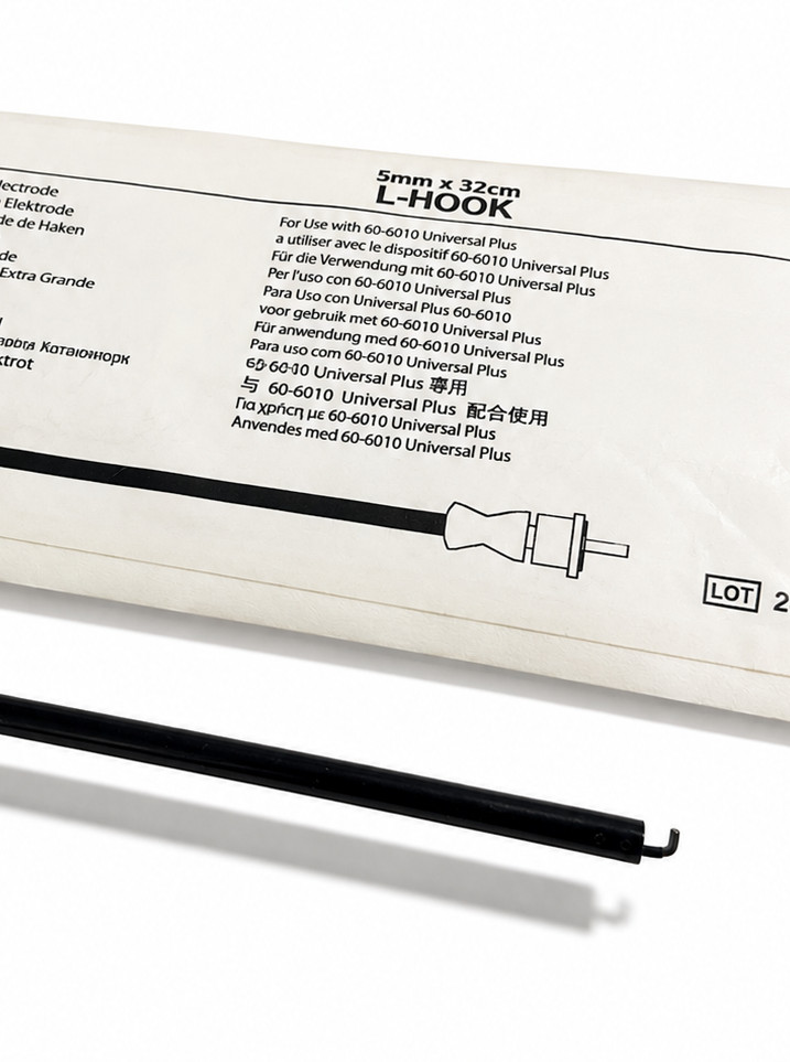 ConMed L-Hook Electrode 5mm x 32cm