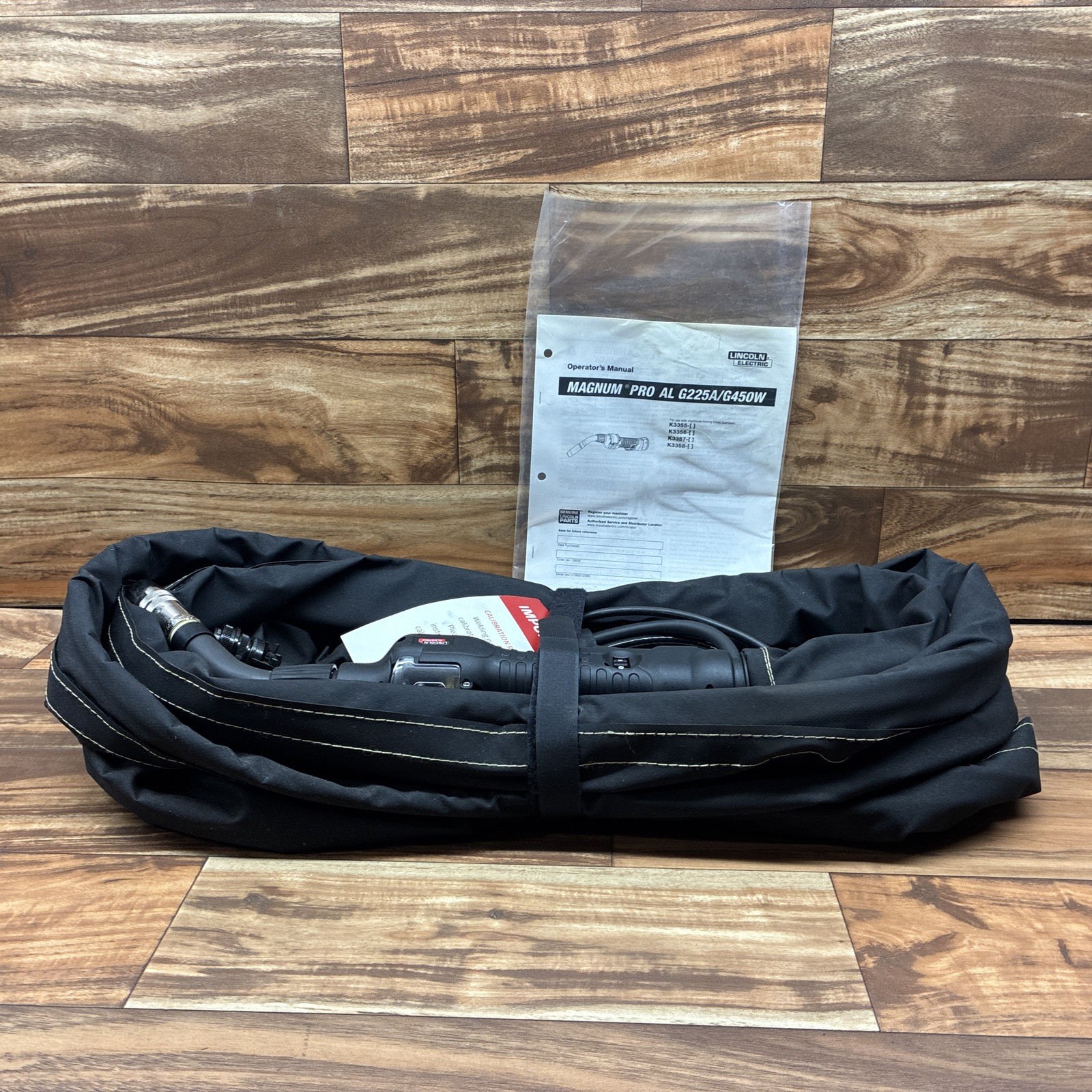 Lincoln Electric Magnum Pro AL G225A Push Pull Gun K3356-2 25ft 7-Pin Power MIG