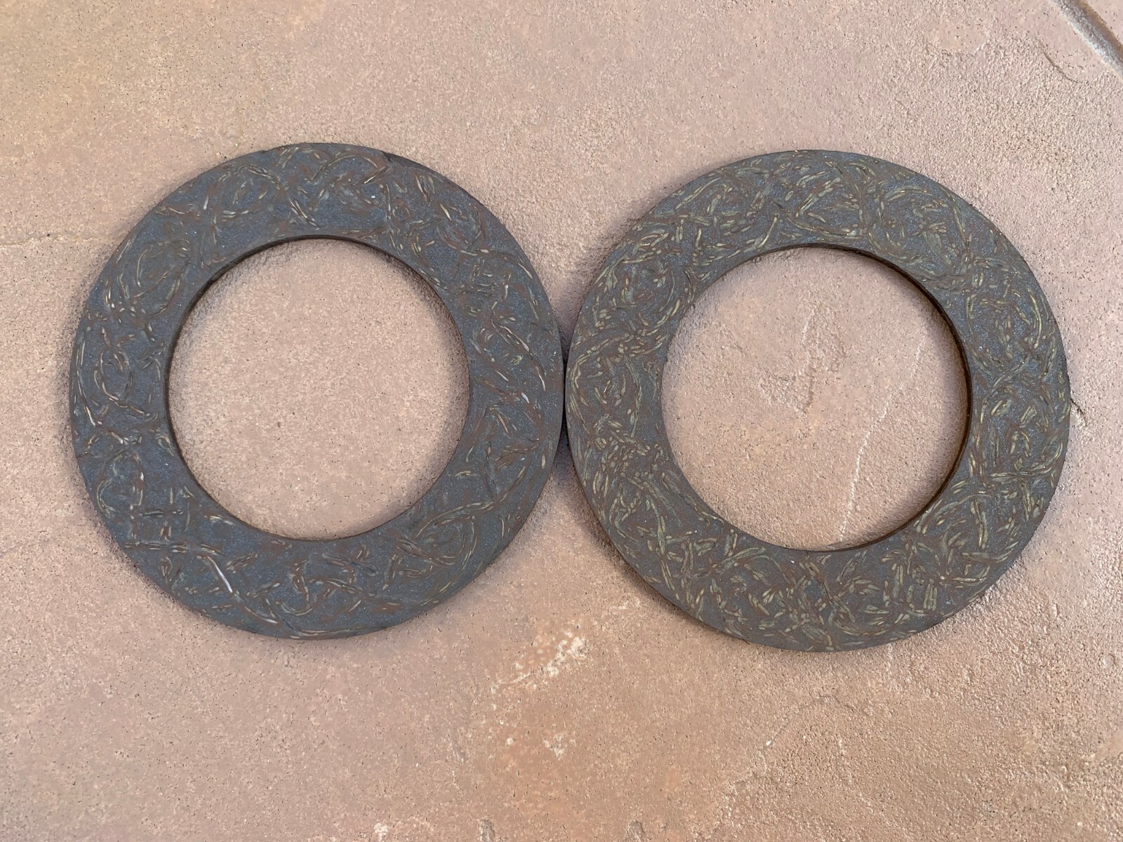 2 PCs PTO slip clutch Friction Discs for Terrain King rotary cutters (414)