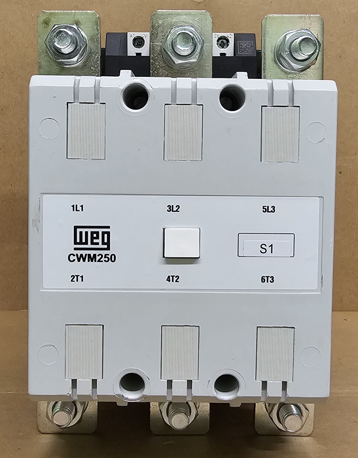WEG CWM250-22-30E21 Contactor, 250A Coil, 430-500V, 3Ph