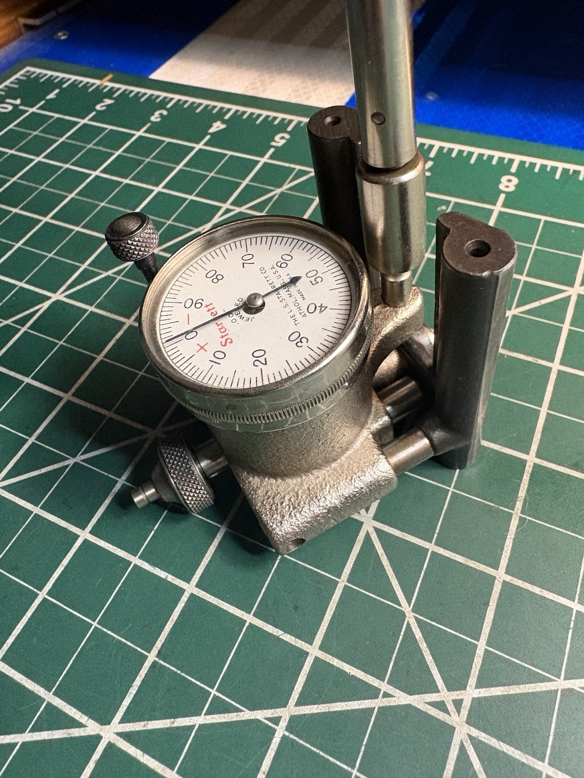 Starrett No.452B Cylinder Gage. Jeweled. Excellent Condition. Works Great