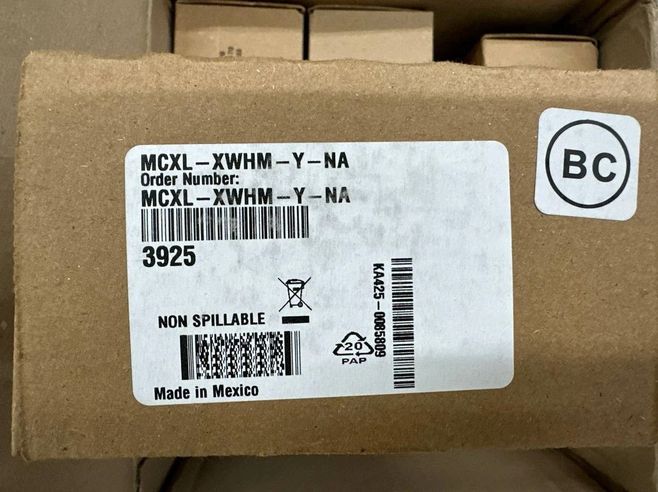 BW MCXL-XWHM-Y-NA GasAlert MicroClip XL 4 Gas Detector CO H2S O2 LEL