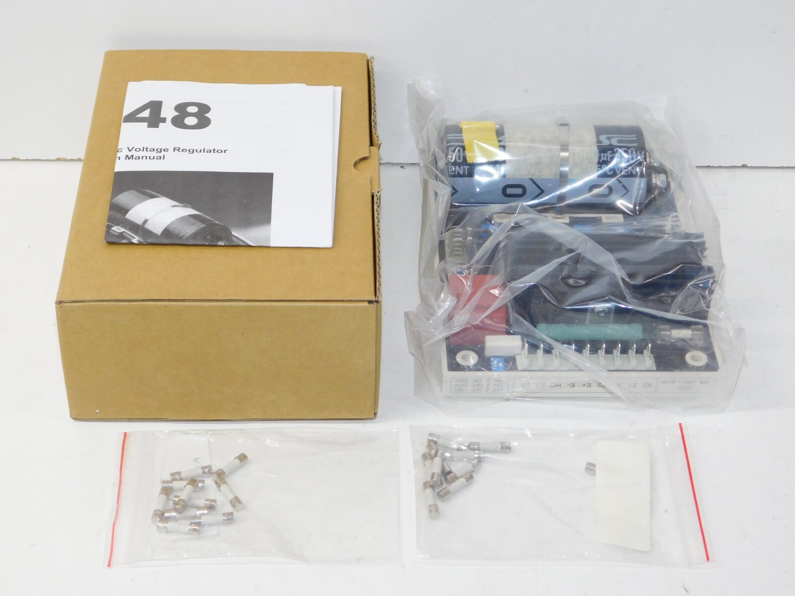 New McPherson Controls AVR SS448 Generator Automatic Voltage Regulator Board
