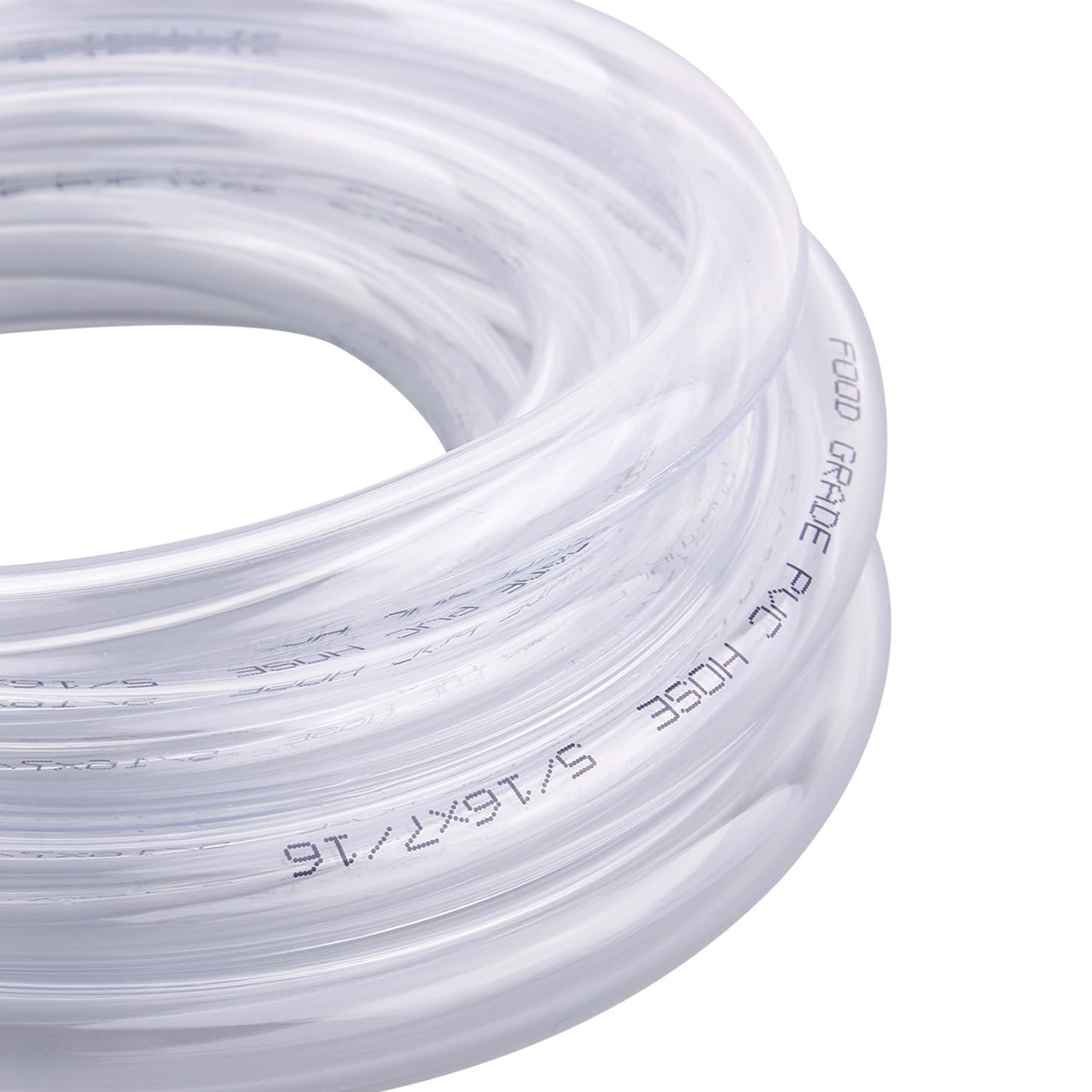 Durable Food-Grade PVC Tubing – 10 Feet 5/16″ID x 7/16″OD for Beverages