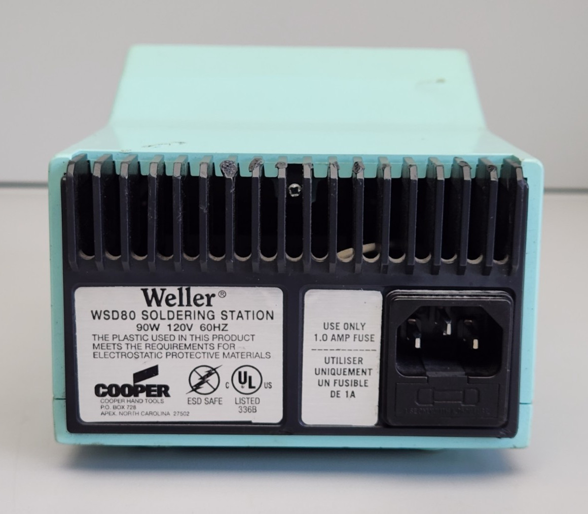 Weller WSD80 Silver Series Soldering Station w/ WSP80 Pencil Iron & PH60 Holder