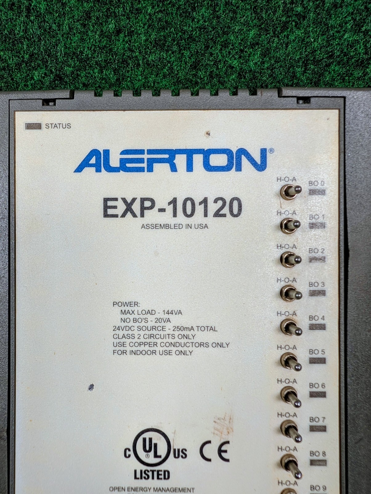 ALERTON EXP-10120 INDUSTRIAL CONTROL SYSTEM LBL-EXP10120-A