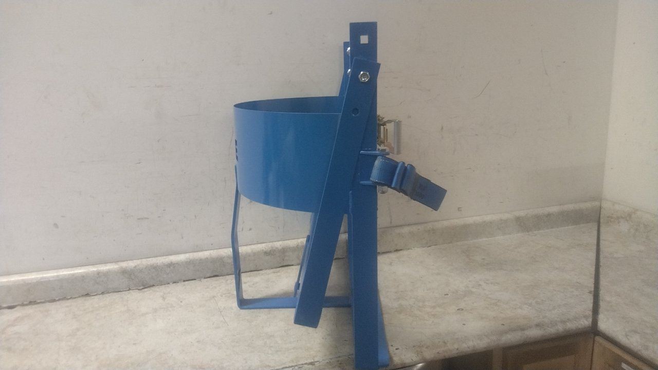 Morse 86 1,000 Lb Load Cap 55 Gal Drum Cap Carbon Steel Vertical Drum Lifter