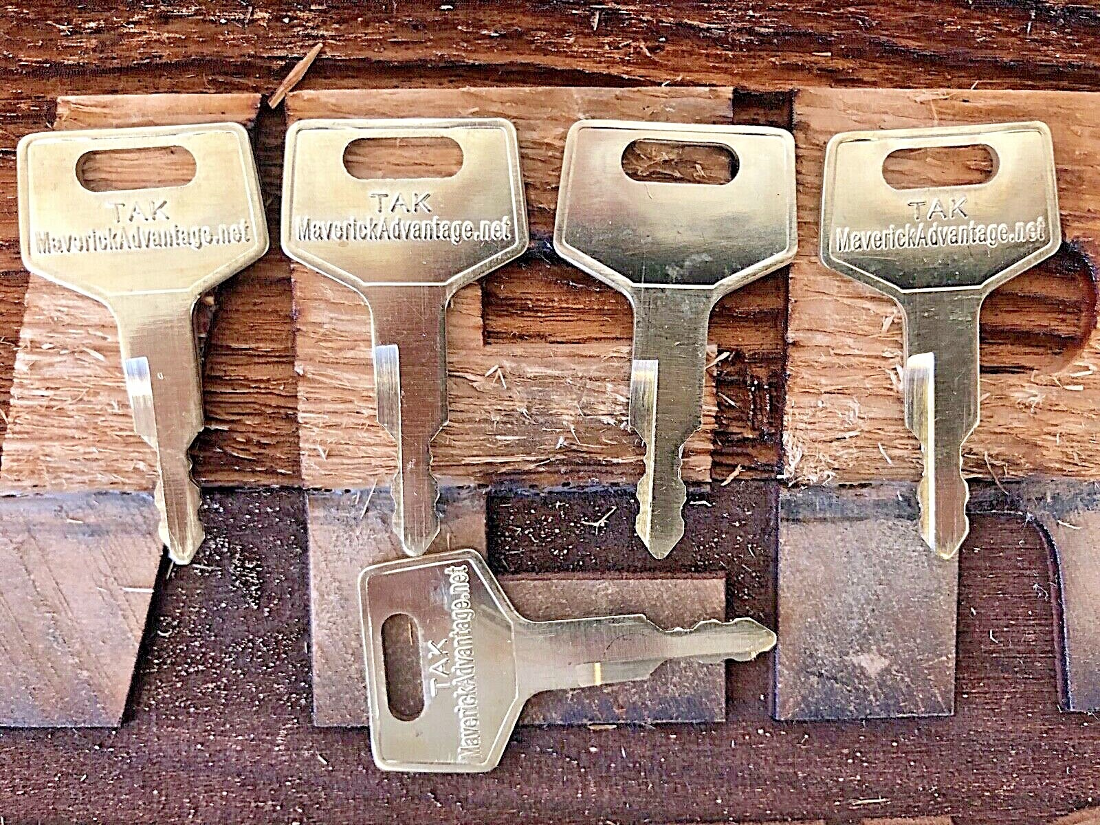 5 Takeuchi Keys for Excavator & Track Loader H806