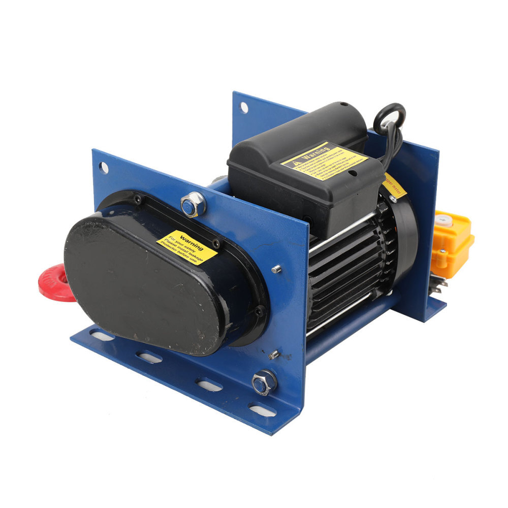 Electric hoist winch 880 lbs Heavy Duty Electric Winch 98ft Rope