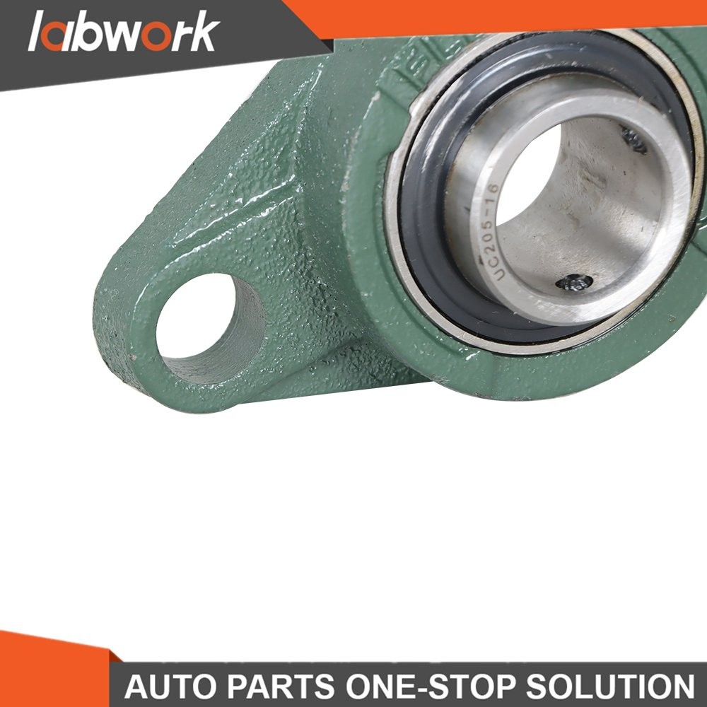 Labwork 1″ Bore UCFL205-16 Pillow Block Flange Bearing 2 Bolt Solid Base 10Pcs