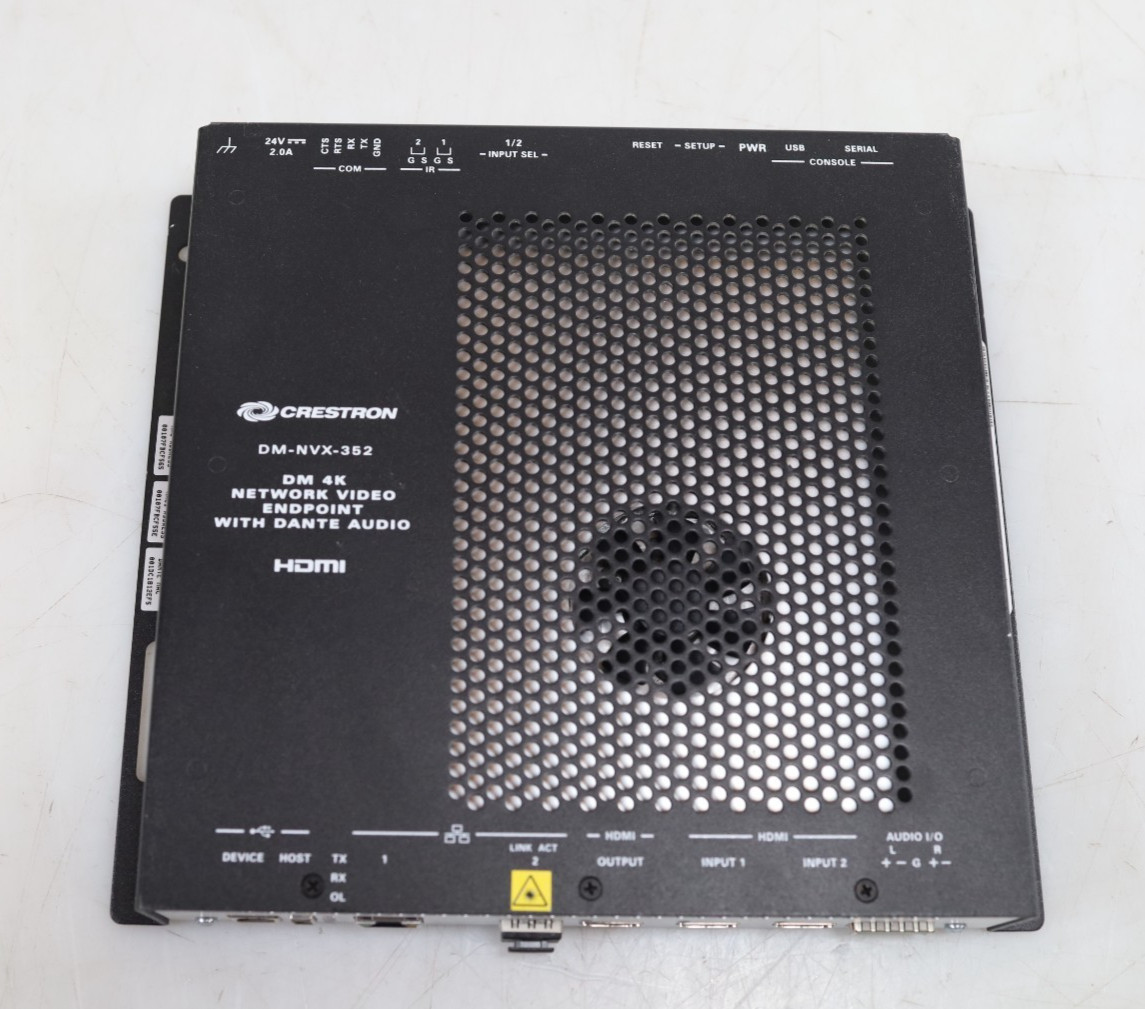 Crestron DM-NVX-352 4K60 HDR Network AV Encoder Decoder