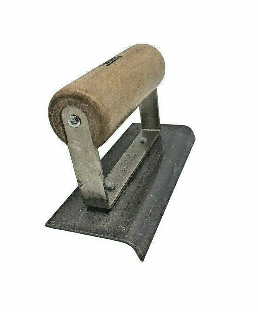 2 3/4” X 6” Cement Edger Tool Hardwood Handle