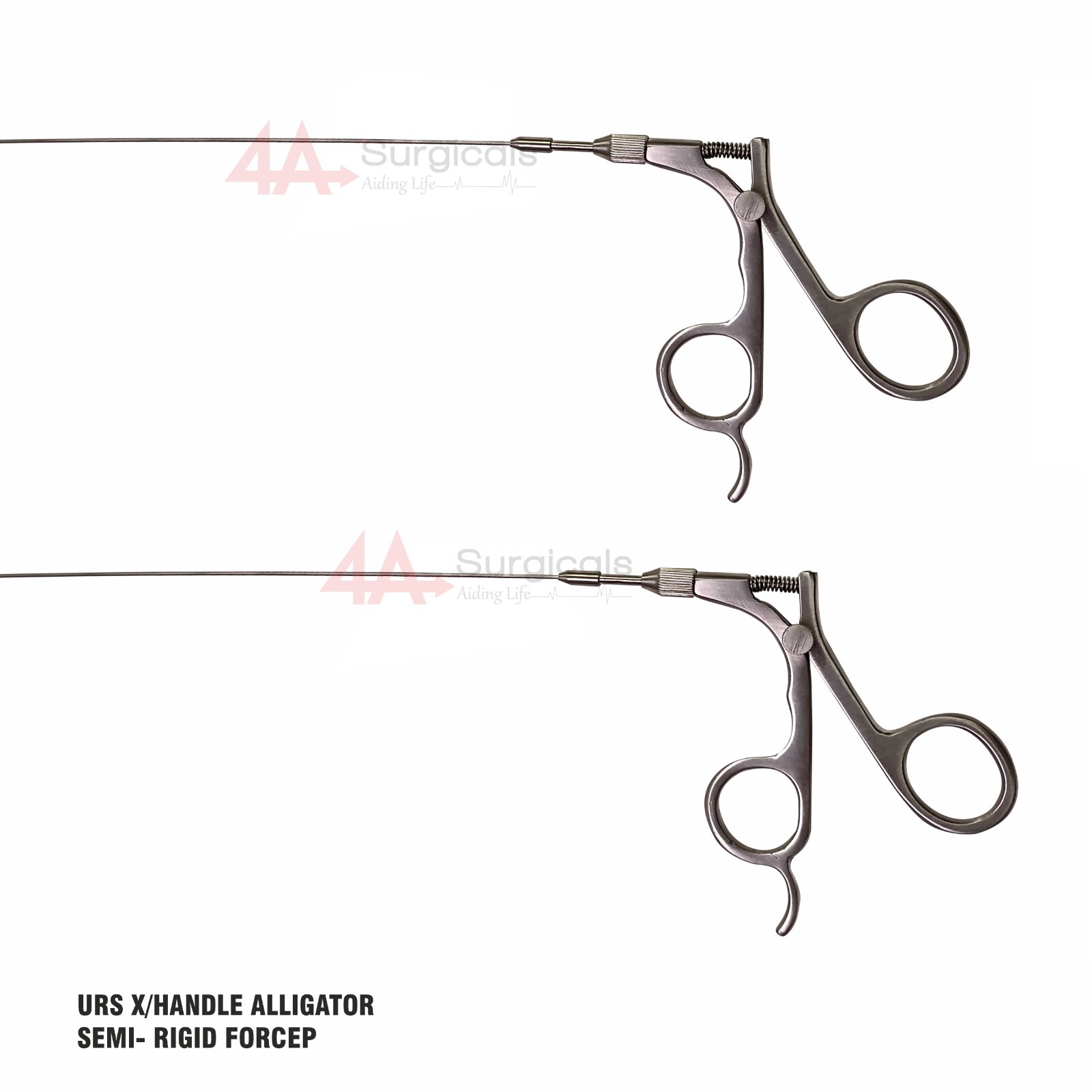4A URS X/HANDLE ALLIGATOR SEMI- RIGID FORCEP 5Fr 60cm (1 piece)