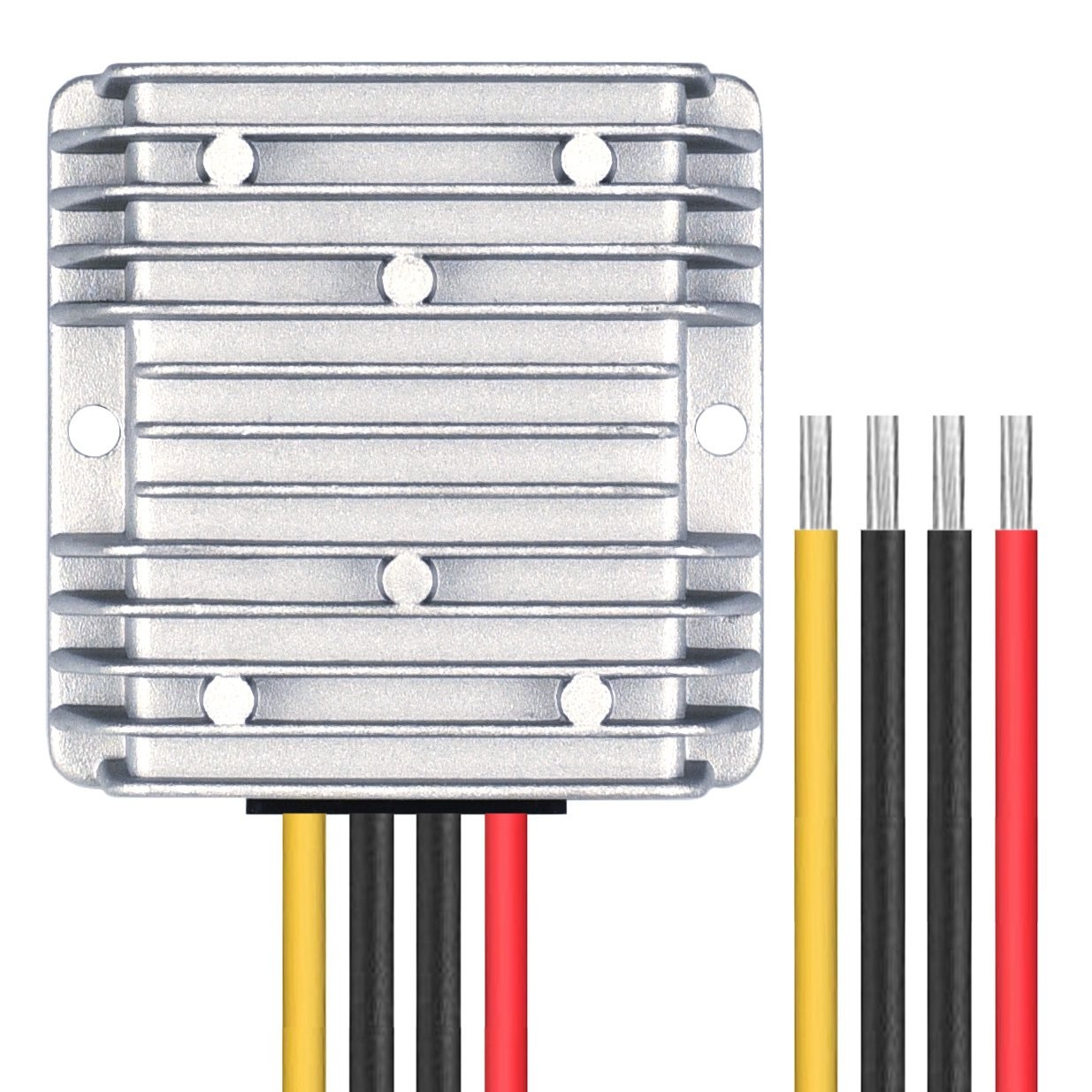 Cllena DC 40V-90V to 12V Converter Voltage 10A, Silver