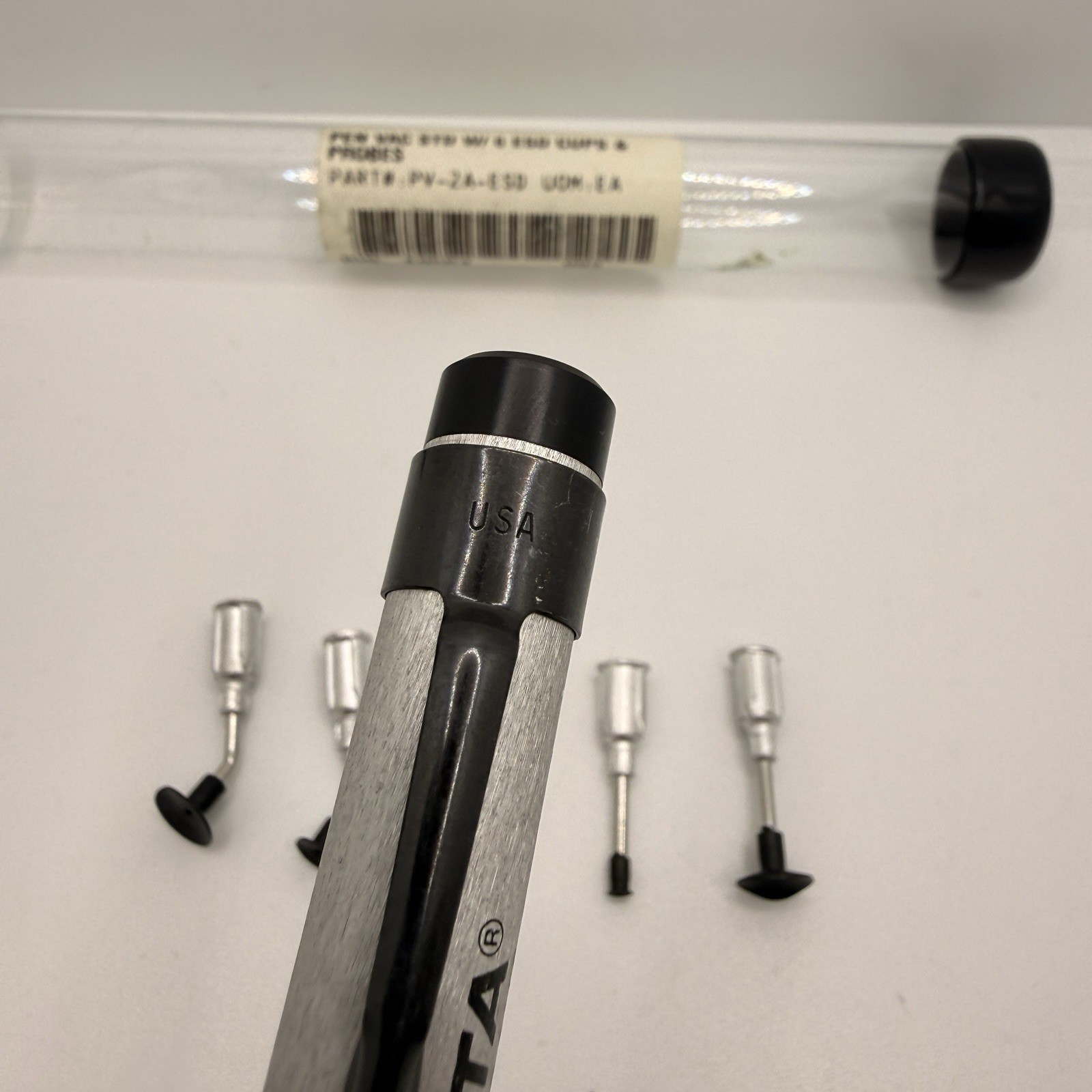 Excelta PV-2A-ESD Pen-Vac Vacuum Pickup Tool Kit – ESD Safe SMT Pick & Place