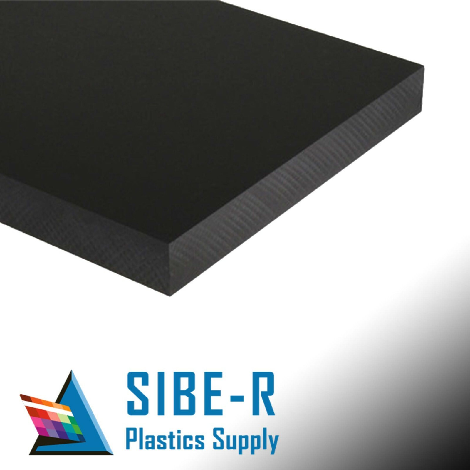 BLACK HDPE POLYETHYLENE PLASTIC SHEET .060″ X 6″ X 12″ NON-TEXTURED